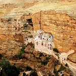 Meteora en Israel, Wadi Kelt. מנזר  סנט ג'ורג', וואדי קלט